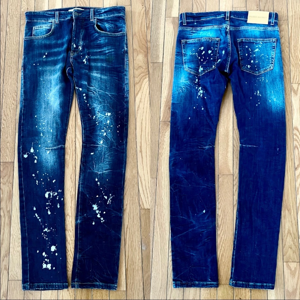 34x48 PIERRE BALMAIN Jeans Skinny Leg Straight Leg Unisex